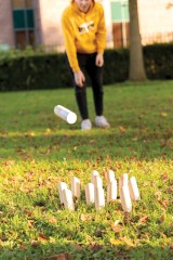 Juego bolos de madera